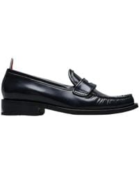 Thom Browne - Varsity Slip-On Penny Loafers - Lyst