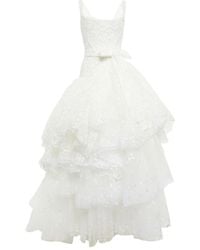 Vivienne Westwood - Bridal Princess Embroidered Gown - Lyst