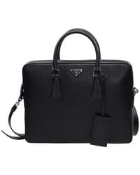 Prada - Zippered Shoulder Bag - Lyst