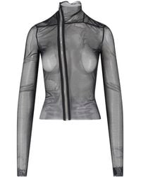 Rick Owens - High Neck Top - Lyst