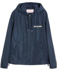 Valentino - Chez Printed Hooded Jacket - Lyst