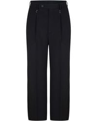 MM6 by Maison Margiela - Staple Straight Leg Trousers - Lyst