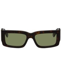 Retrosuperfuture - Rectangle Frame Sunglasses - Lyst