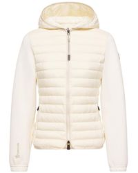 Moncler - Grenoble Logo Patch Zip-Up Cardigan - Lyst
