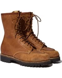 Visvim - High-Top Lace-Up Boots - Lyst
