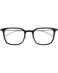 Montblanc - Eyewear Rectangular Frame Glasses - Lyst