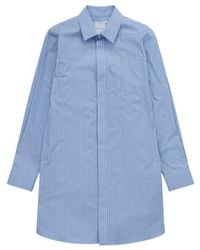 Sacai - Long Sleeve Dress - Lyst