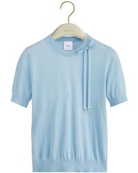 Dior - Short-Sleeved Fitted Sweater - Lyst