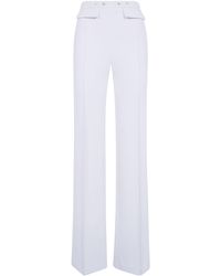 Elisabetta Franchi - Pleated Casual Trousers - Lyst