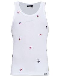 DSquared² - Sleeveless Vest - Lyst