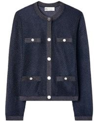 Tory Burch - Kendra Button Cardigan - Lyst