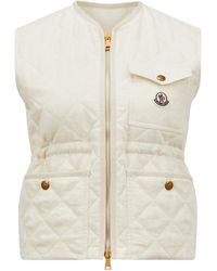 Moncler - Vigny Diamond-Quilted Padded Gilet - Lyst