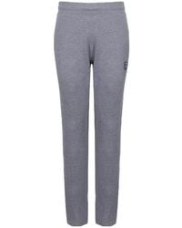 EA7 - Logo Details Sweatpants - Lyst