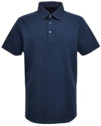 Loro Piana - Short Sleeved Polo Shirt - Lyst