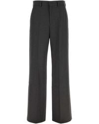 Valentino - Pleat Detailed Wide Leg Pants - Lyst