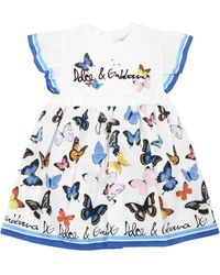 Dolce & Gabbana - Butterfly-Print Dress - Lyst