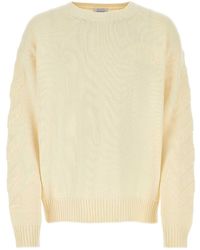Off-White c/o Virgil Abloh - Crewneck Knitted Jumper - Lyst