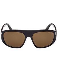 Tom Ford - Eyewear Rectangle Frame Sunglasses - Lyst