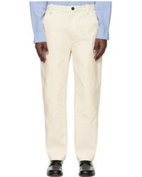 Studio Nicholson - X Aaron Levine Collaboration Denver Casual Trousers - Lyst