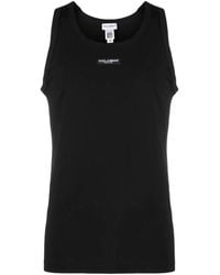 Dolce & Gabbana - Logo-Patch Tank Top - Lyst