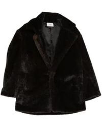 Coperni - Faux-Fur Single-Breasted Coat - Lyst