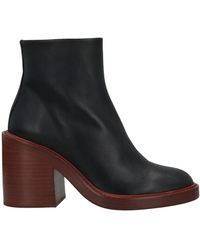 Chloé - Minimalist Leather Ankle Boots - Lyst
