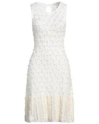 Chloé - Mini Dress Viscose, Silk, Cashmere - Lyst