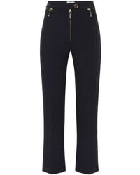 Elisabetta Franchi - Zip-Fastening Trousers - Lyst