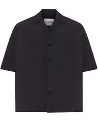 Jil Sander - Short Sleeve Buttoned Shirt - Lyst