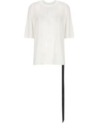 Rick Owens - Walrus Tail-Detail T-Shirt - Lyst