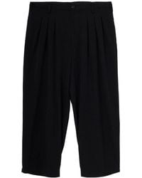 Yohji Yamamoto - Pleated Wide-Leg Trousers - Lyst