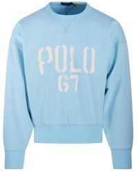Polo Ralph Lauren - Polo 67 Logo Sweatshirt - Lyst