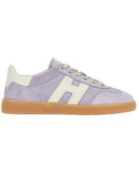Hogan - Cool Logo-Patch Sneakers - Lyst
