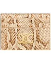 Celine - Card Holder Triomphe - Lyst