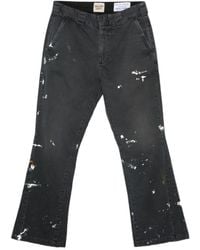 GALLERY DEPT. - Paint Splatter-Detail Flared Trousers - Lyst