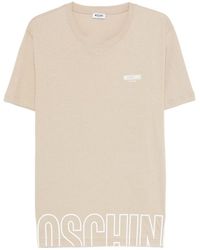 Moschino - Logo Lettering T-Shirt - Lyst