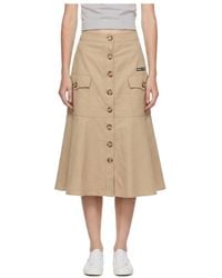 Marissa Chiara - Single-Breasted Skirt - Lyst