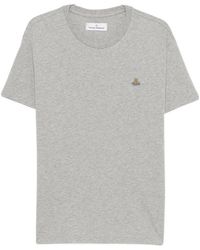 Vivienne Westwood - Orb-Embroidered T-Shirt - Lyst