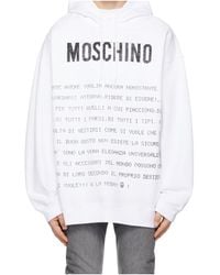 Moschino - Long-Sleeved Sweatshirt - Lyst