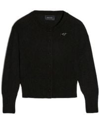 Simone Rocha - Long-Sleeved Knitted Cardigan - Lyst