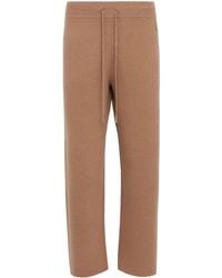 Moncler - Wool Cashmere Jogging Pants - Lyst