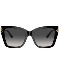 Jimmy Choo - Eyewear Cat-Eye Frame Sunglasses - Lyst