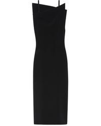 Sportmax - Asymmetric Midi Dress - Lyst