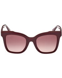 Max Mara - Square Frame Sunglasses - Lyst