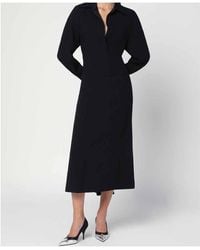 Victoria Beckham - Long Sleeve Dress - Lyst