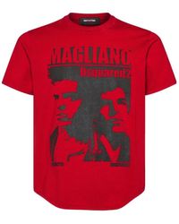 DSquared² - グラフィック プリント クルーネック T シャツ - Lyst