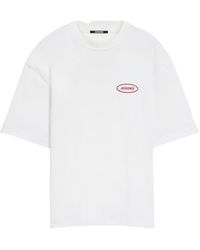 Jacquemus - The Stazione Crewneck T-Shirt - Lyst