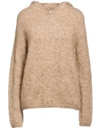 Max Mara - Long-Sleeved Knitted Hoodie - Lyst
