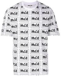 McQueen - Printed Logot-Shirt - Lyst