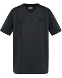 Vetements - Logo Printed Crewneck T-Shirt - Lyst